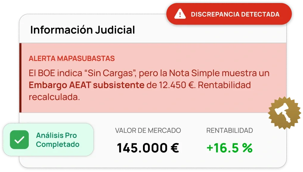 Análisis de cargas registrales con inteligencia artificial